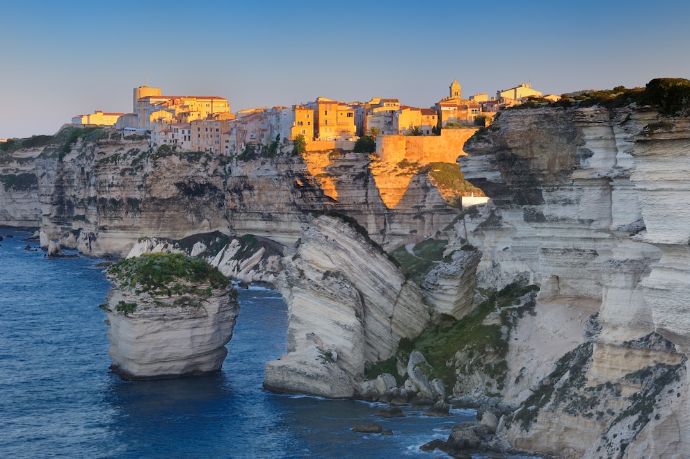 Bonifacio auf Korsika, Frankreich