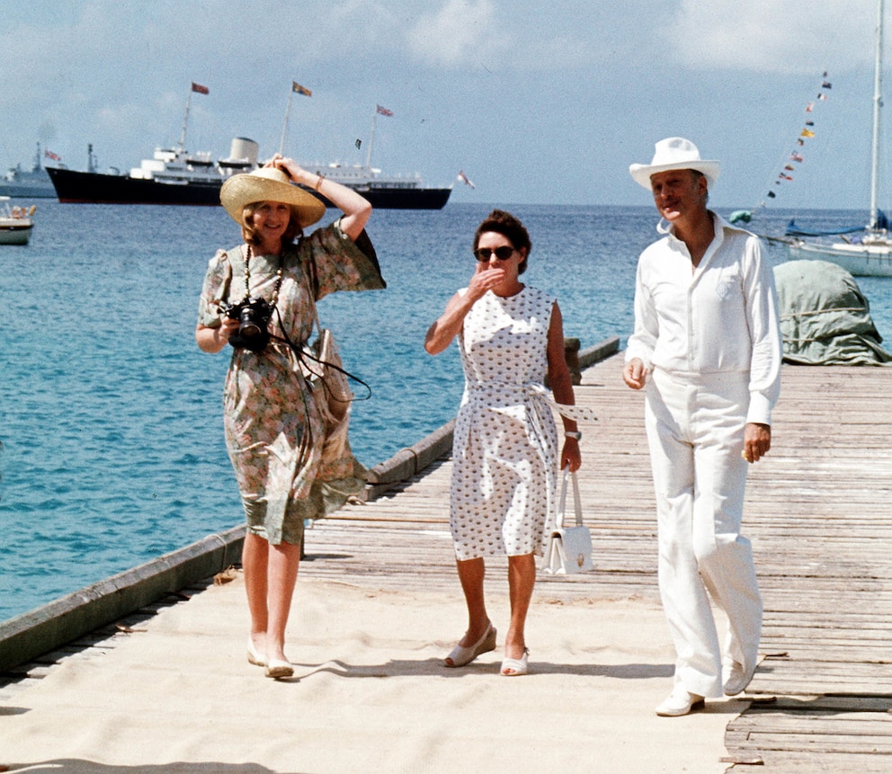 Lady Ann Tennant, Prinzessin Margaret und Lord Colin Tennan