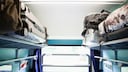 Gepäck in der Bahn verstaut