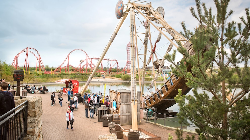 Freizeitpark Belantis: Santa Maria und Huracan