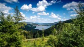 Aussicht auf den Titisee im Hochschwarzwald i