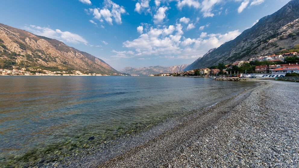 Ein Strand an der Adria