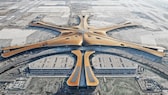 Daxing New International Airport in Peking