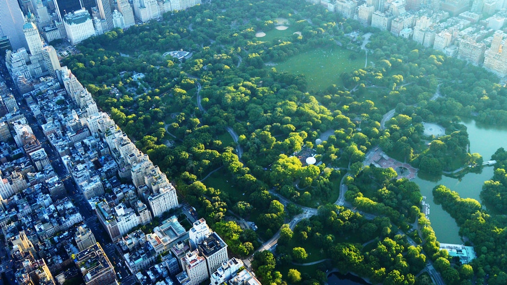 Manhattans Central Park in New York