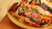 Rezept Lachs mit Teriyaki-Sauce