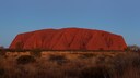 Der Uluru in Australien