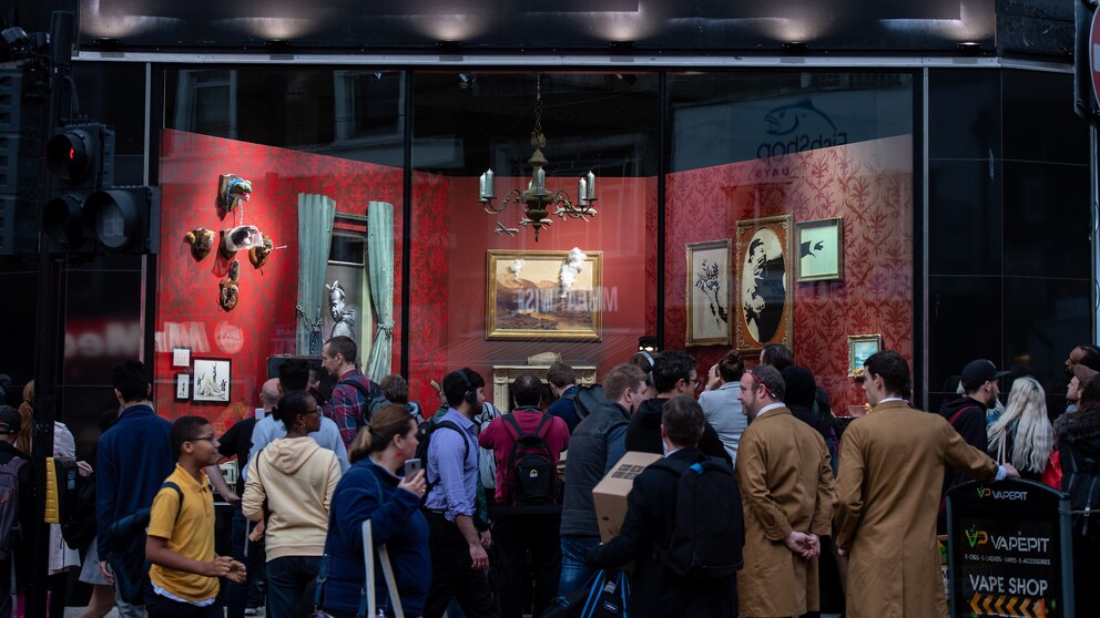 Banksy-Geschäft in London