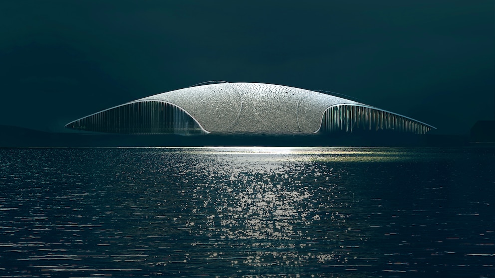 The Whale Gebäude in Norwegen