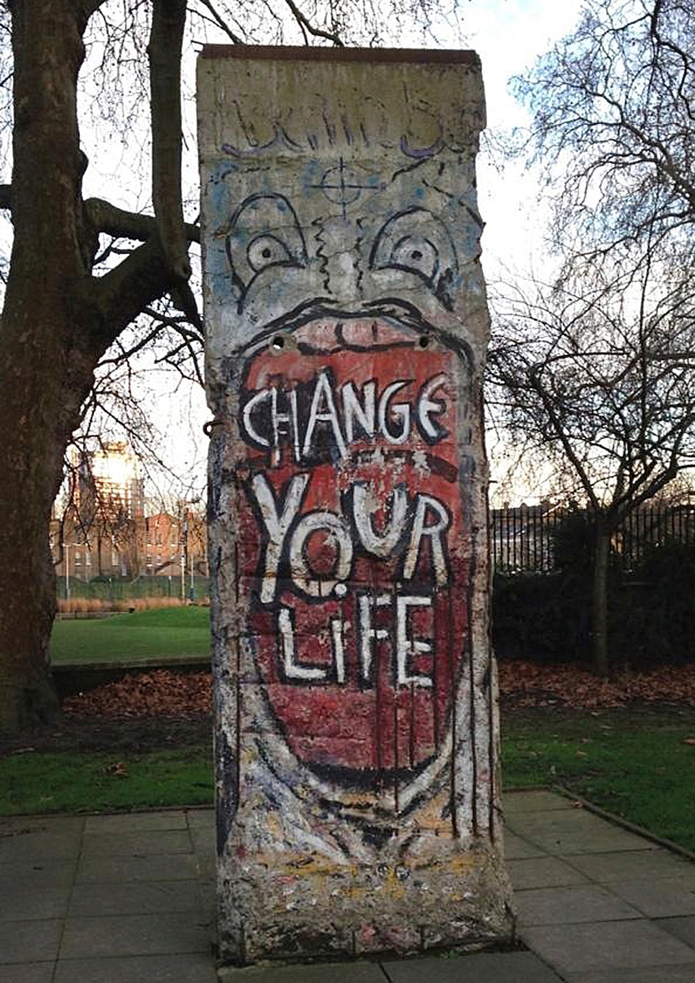 Berliner Mauer in London