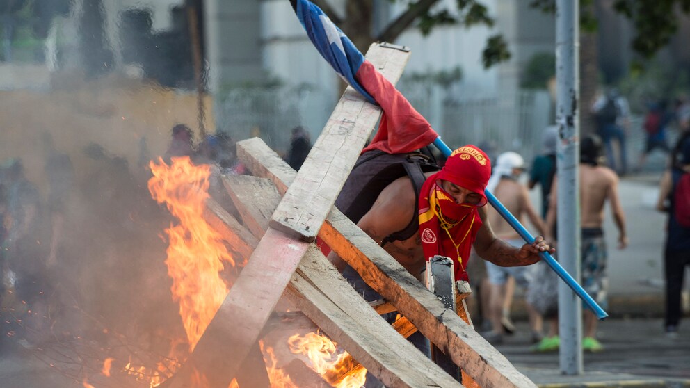 Demonstration in Chile