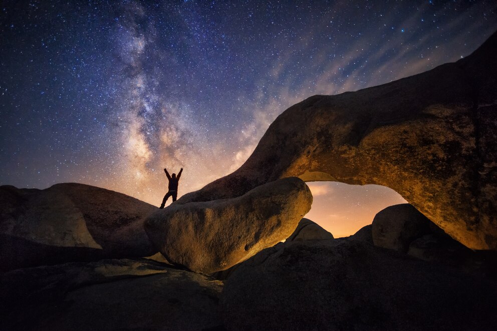 Der Sternenhimmel über dem Joshua Tree Nationalpark