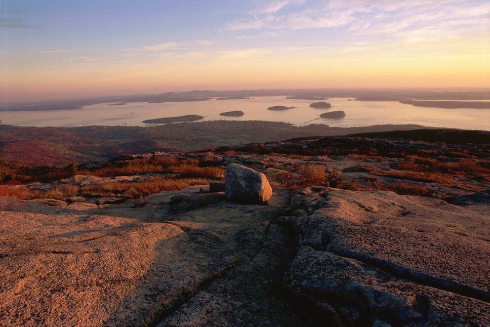 Sonnenaufgang auf dem Cadillac Mountain