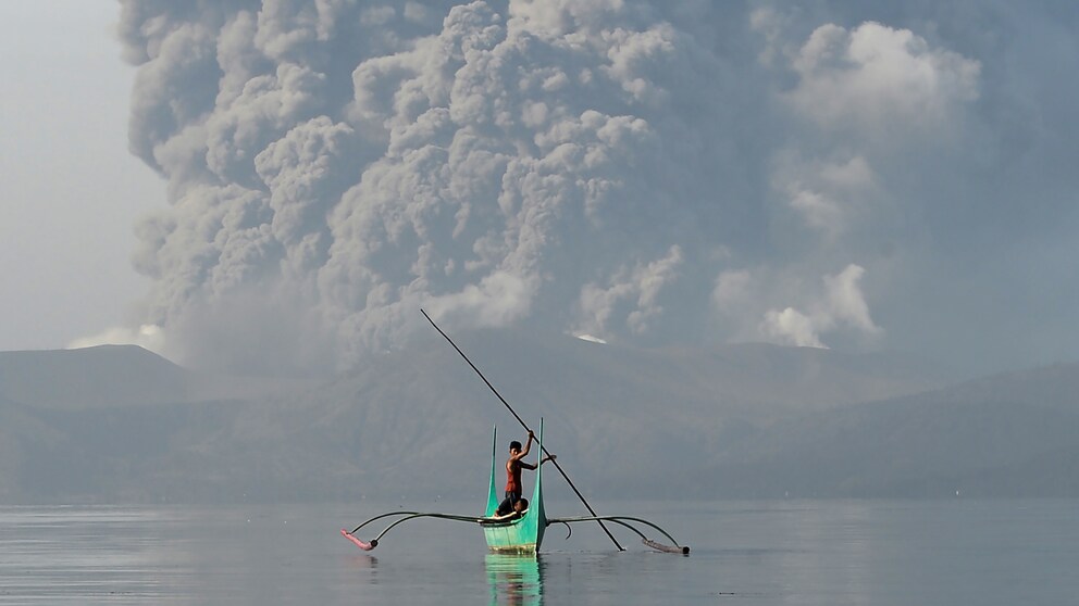 Vulkanausbruch Philippinen Aschewolke