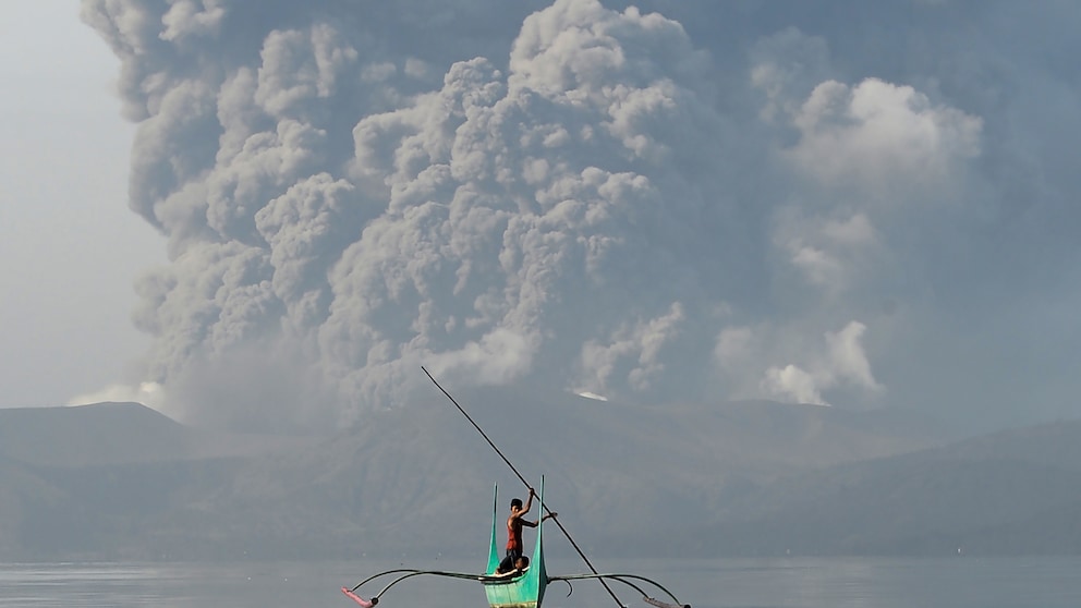 Vulkanausbruch Philippinen Aschewolke