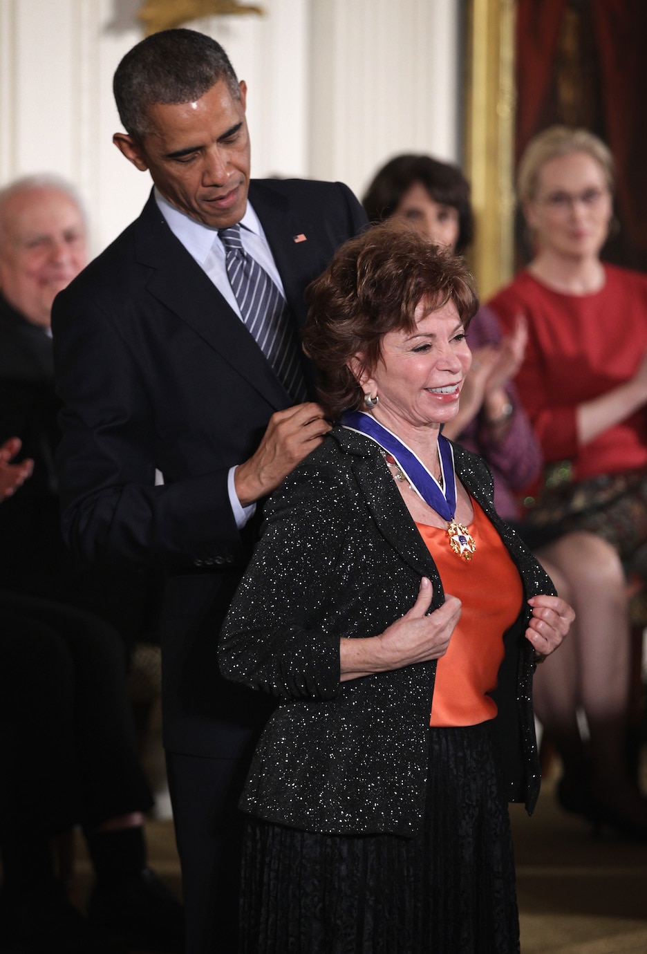 Isabel Allende Preisverleihung Obama