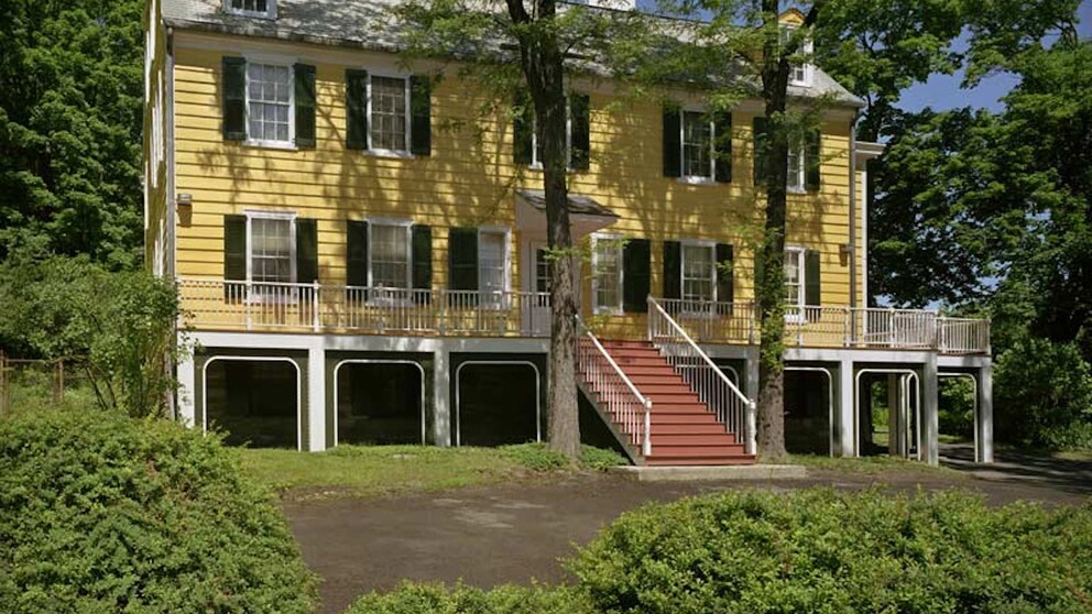 Das Spukhaus Cherry Hill in Albany, US-Bundesstaat New York