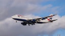 Eine Boeing 747 von British Airways
