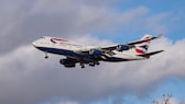 Eine Boeing 747 von British Airways