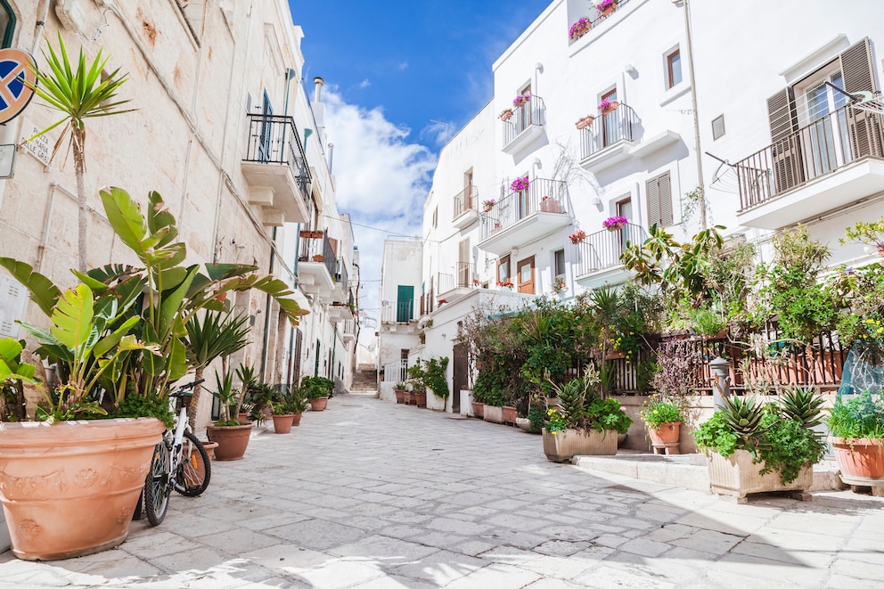 Polignano Apulien