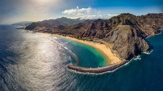 Playa de Las Teresitas auf Teneriffa