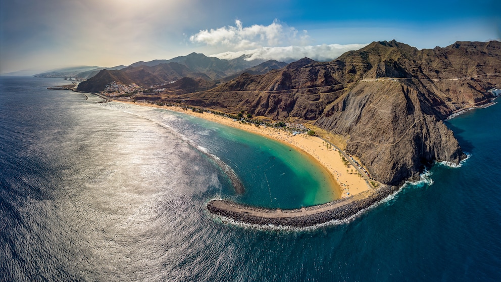 Playa de Las Teresitas auf Teneriffa