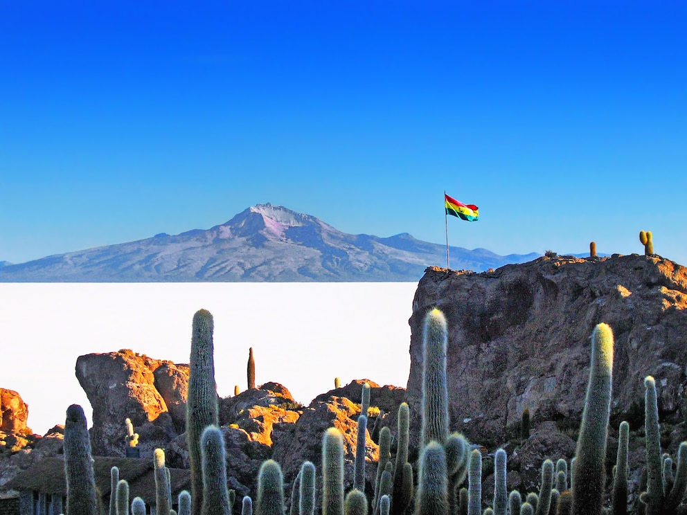 Die Uyuni-Wüste in Bolivien
