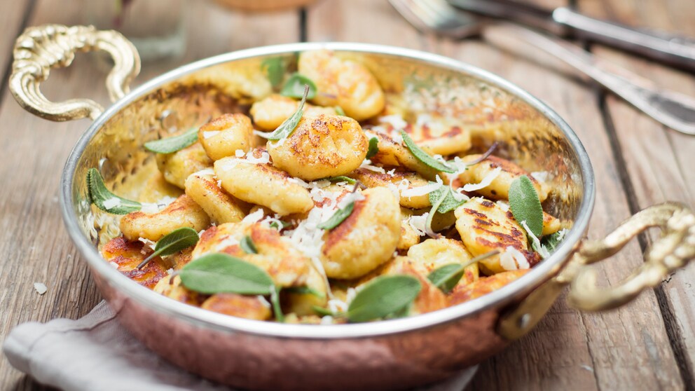 Rezept Gnocchi mit Salbei und Parmesan