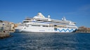 Ein Kreuzfahrtschiff von Aida Cruises