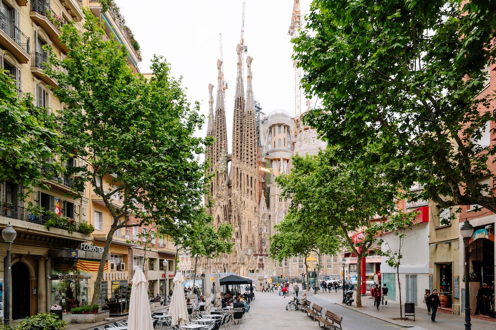 Die Sagrada Familia in Barcelona