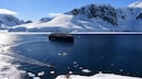 Die „Roald Amundsen“ vor den Süd-Shetland-Inseln in der Antarktis