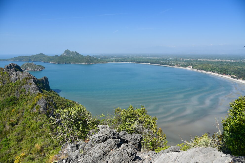 Ausblick vom Hügel Khao Lom Muak in Thailand