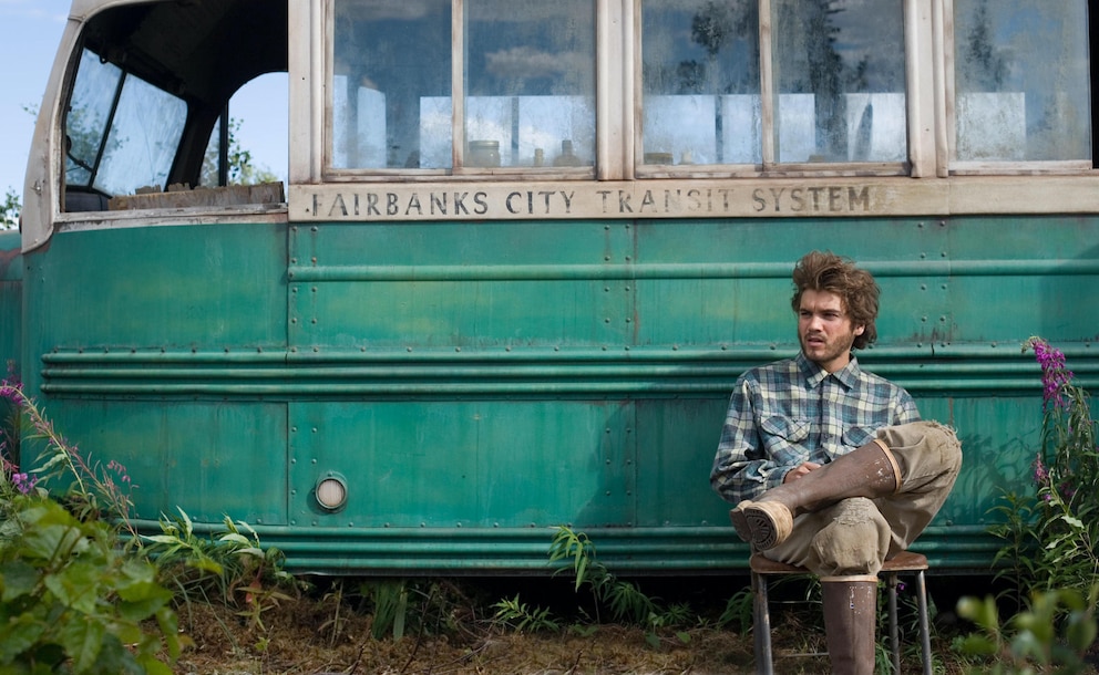 Emile Hirsch als Christopher McCandless im Film „Into the wild“