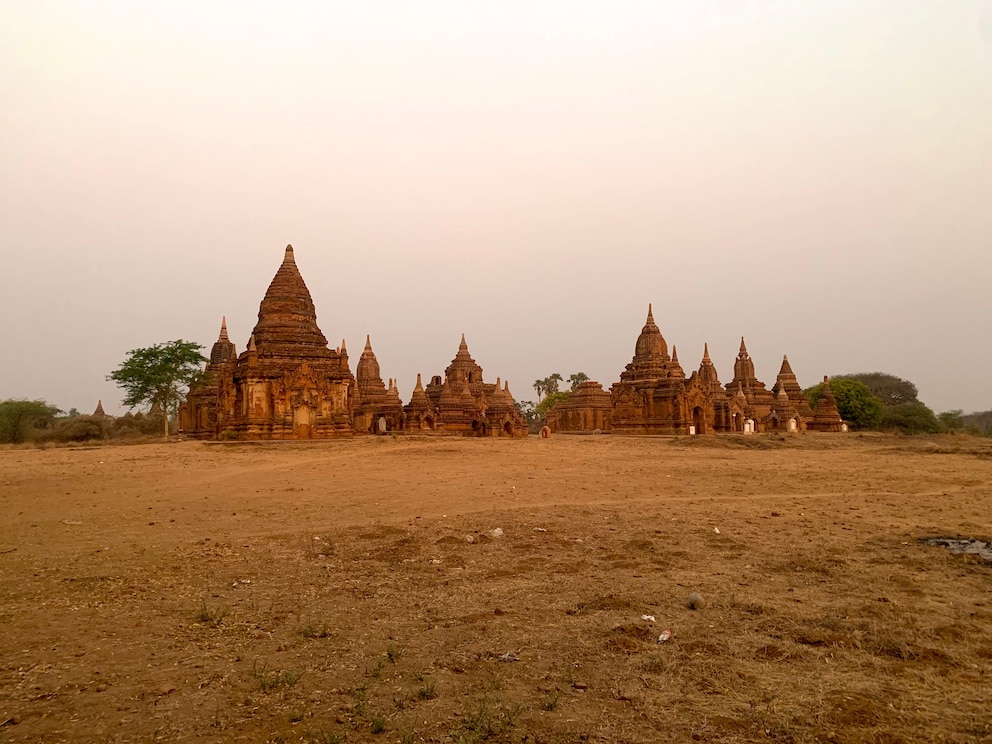 Tempel in Bagan in Myanmar