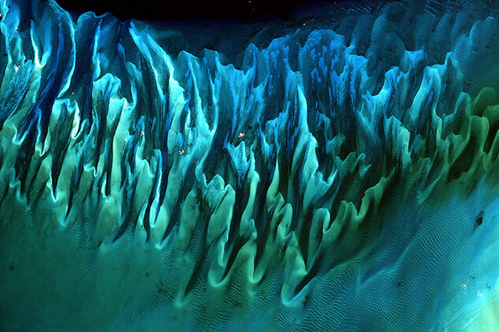 NASA, Meer vor den Bahamas