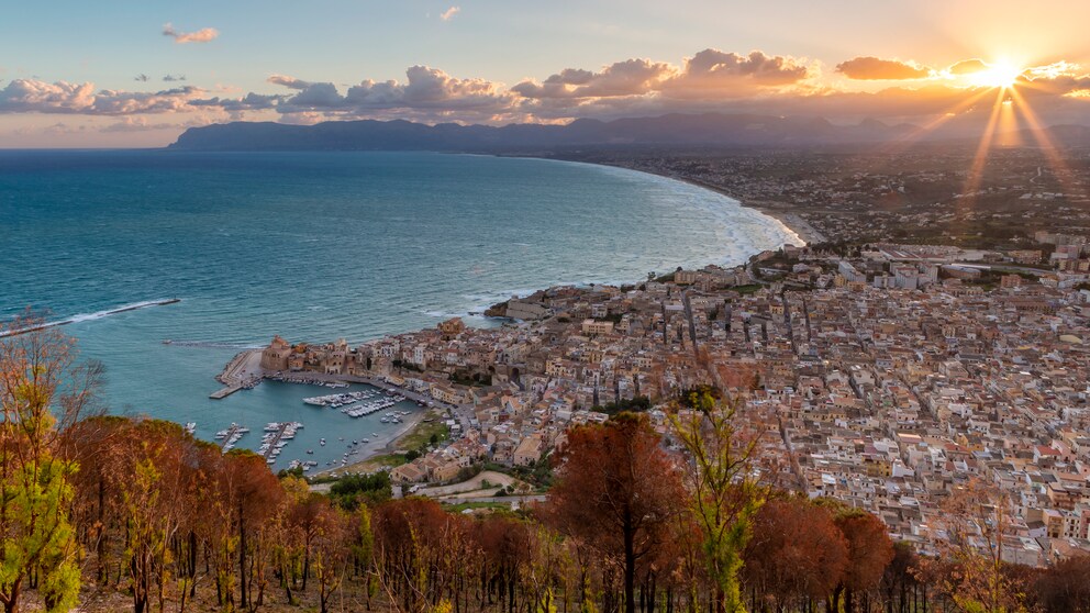 Golf von Castellammare, Sizilien, Italien
