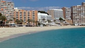 Leerer Strand auf Mallorca