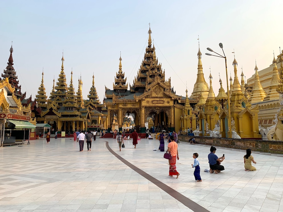 Shwedagon-Pagode in Yangon