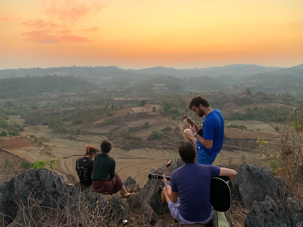 Trekking-Tour von Kalaw zum Inle-See