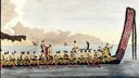 So könnte die Ankunft von James Cook in Neuseeland ausgesehen haben