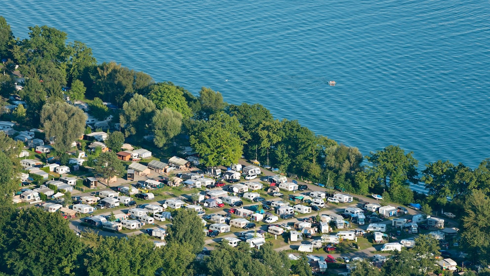 Blick auf den Bodensee in Baden-Württemberg