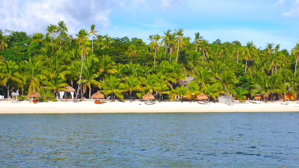 Tubod Beach Siquijor, Philippinen