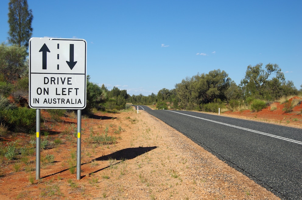 Linksverkehr Australien