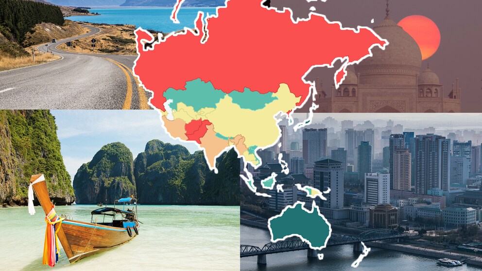 Global Peace Index Asien