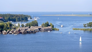 Ausblick über die Müritz bei Röbel – hier fühlt man sich fast wie am Meer