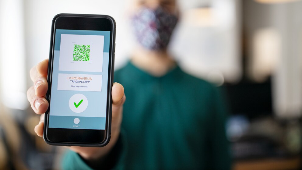 Corona-Warn-App auf dem Smartphone