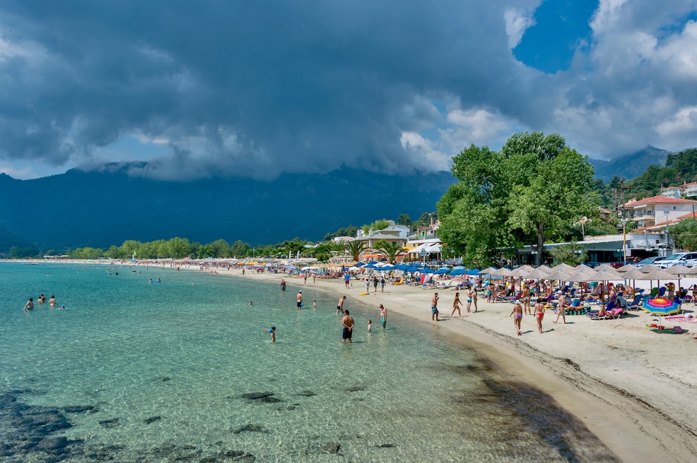 Golden Beach, Thassos