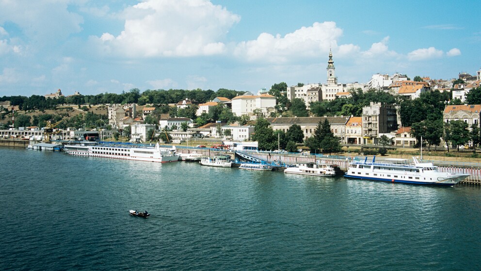 Die serbische Hauptstadt Belgrad hat eine malerische Lage