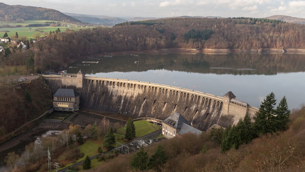 Edersee in Hessen, Deutschland