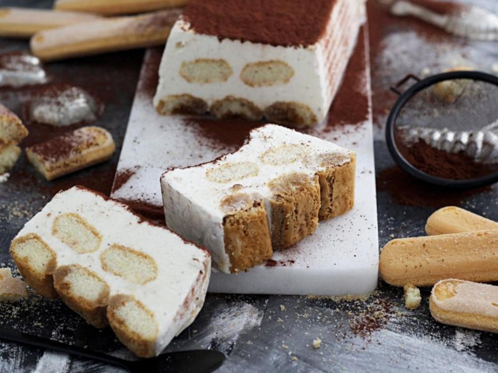 Rezept für Tiramisu-Eis