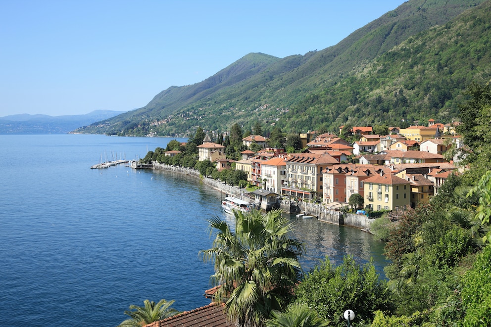 Wer sich mit dem Schiff nähert, hat den schönsten Blick auf Bellagio